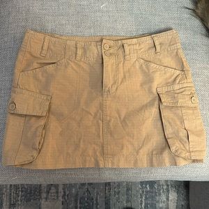 NWT BEVERLY CARGO MINI SKIRT